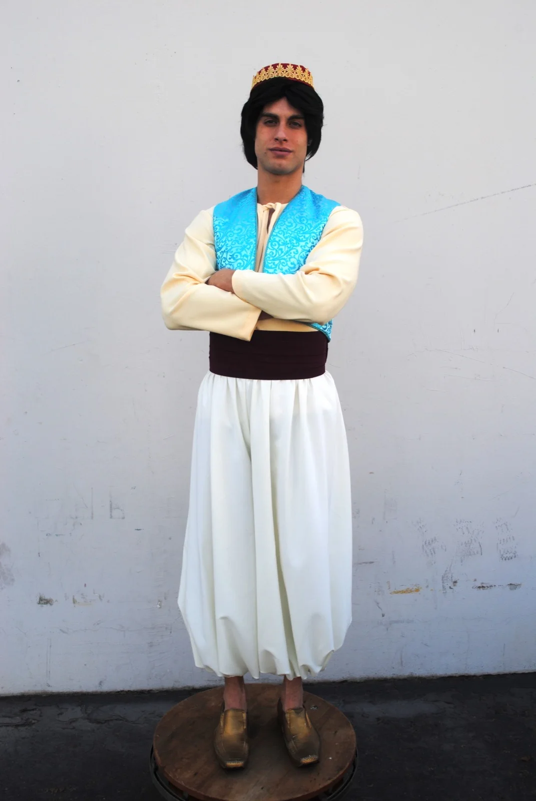 Arabian Prince party character in Wilmington