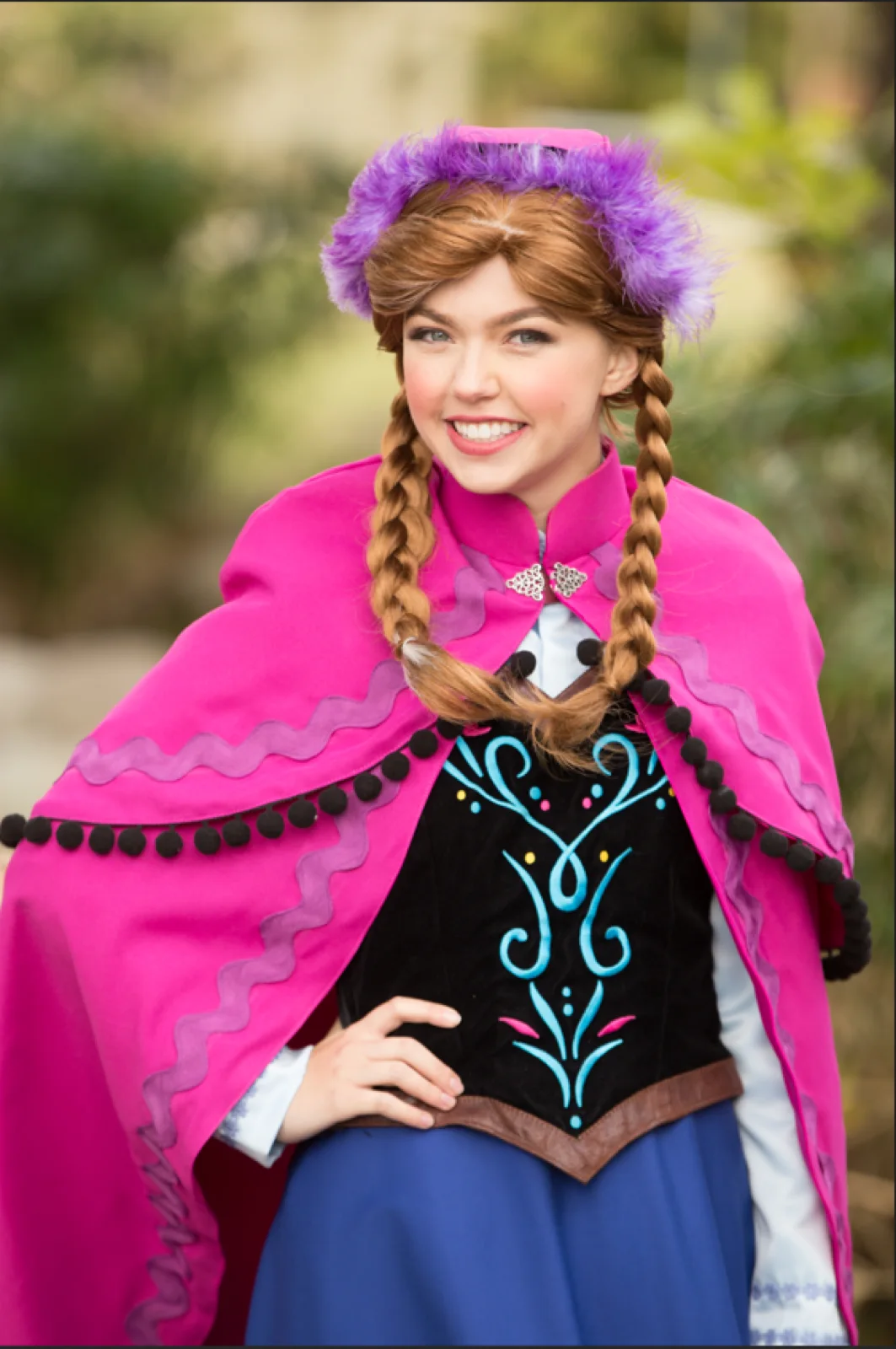 Snow Princess party character in Wilmington