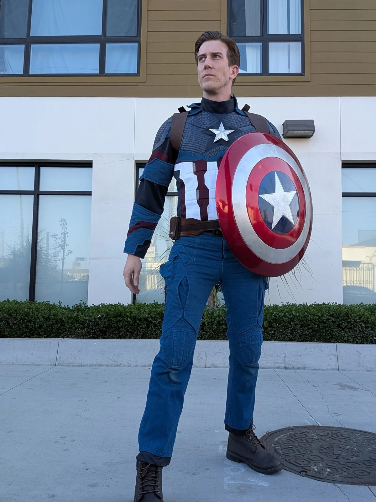 American Hero party character in Wilmington