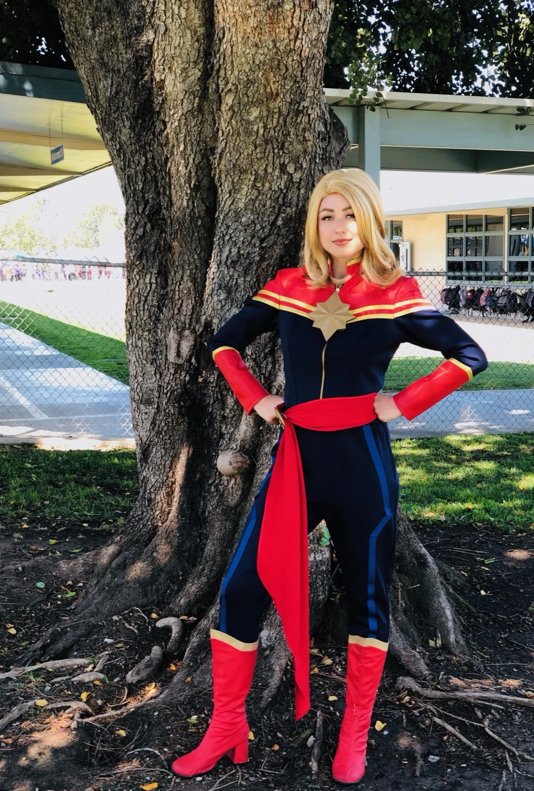 Captain Hero party character in Wilmington