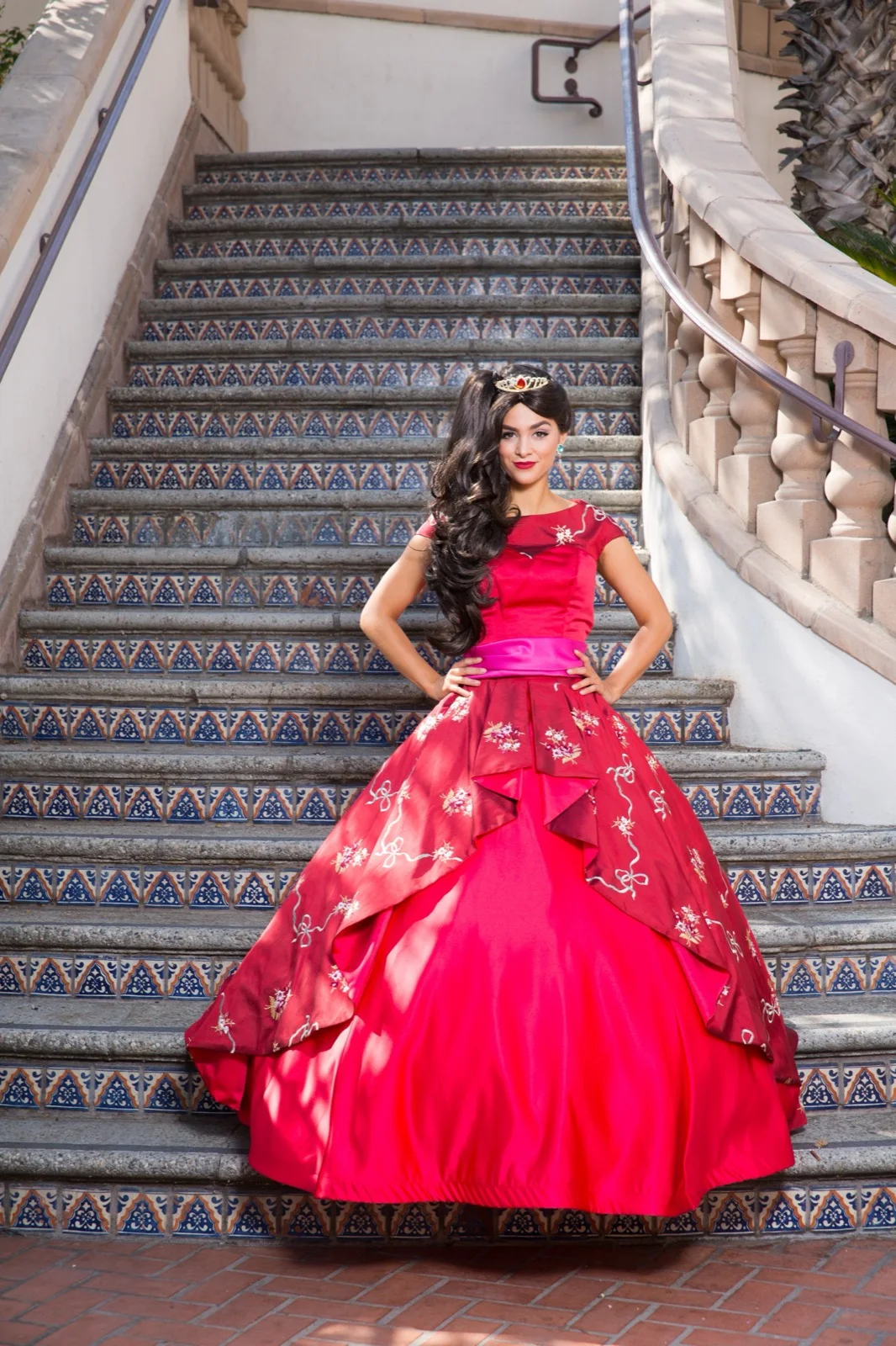 Latina Princess party character in Wilmington