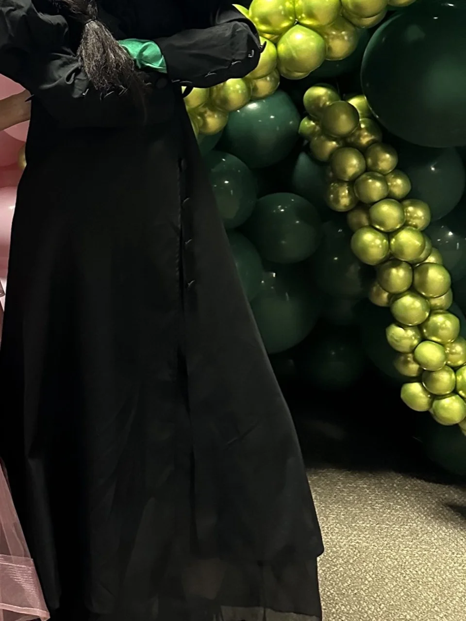 Emerald Witch party character in Wilmington