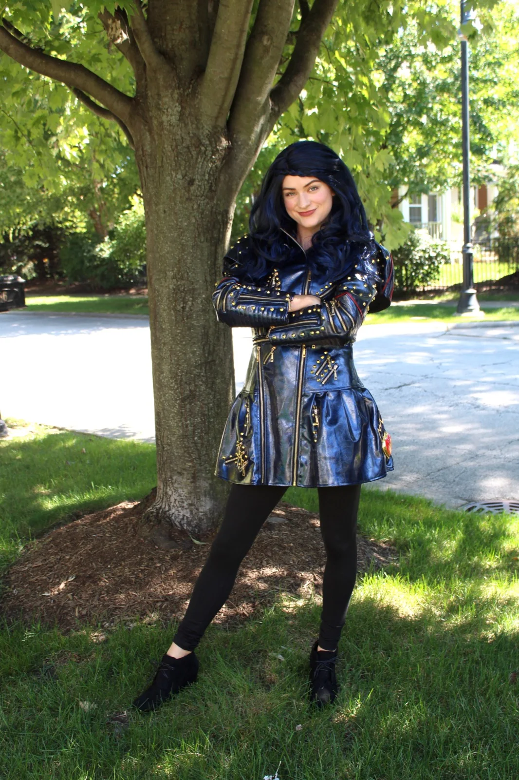 Mirror Girl party character in Wilmington