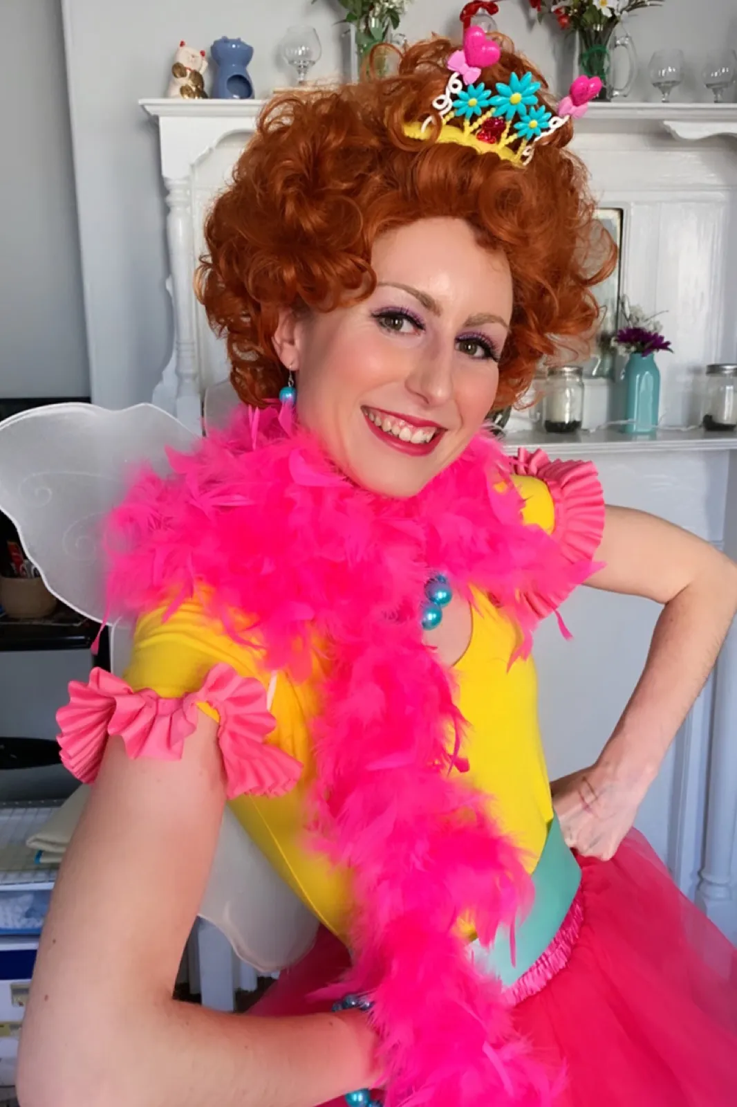 Fancy Girl party character in Wilmington