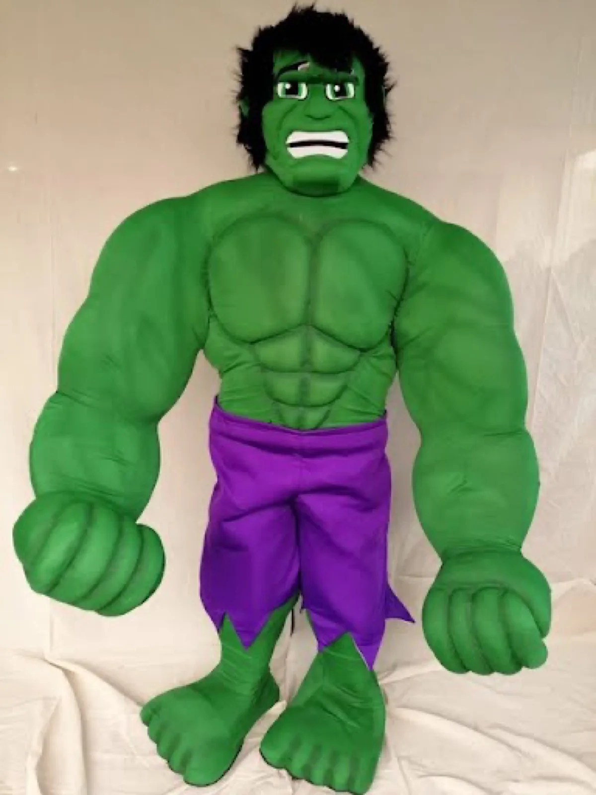 Green Man party character in Wilmington