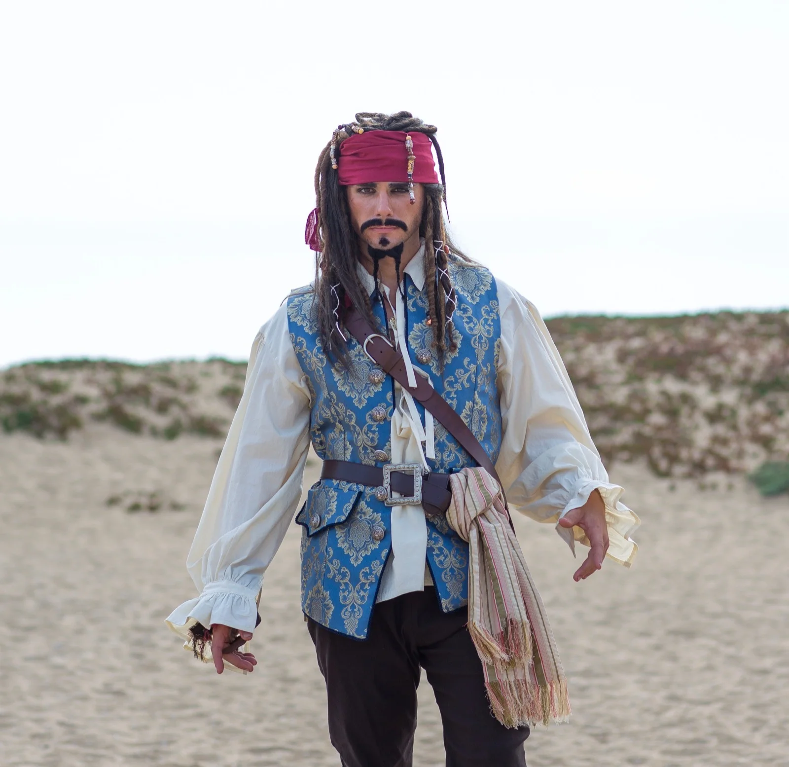 Pirate party character in Wilmington