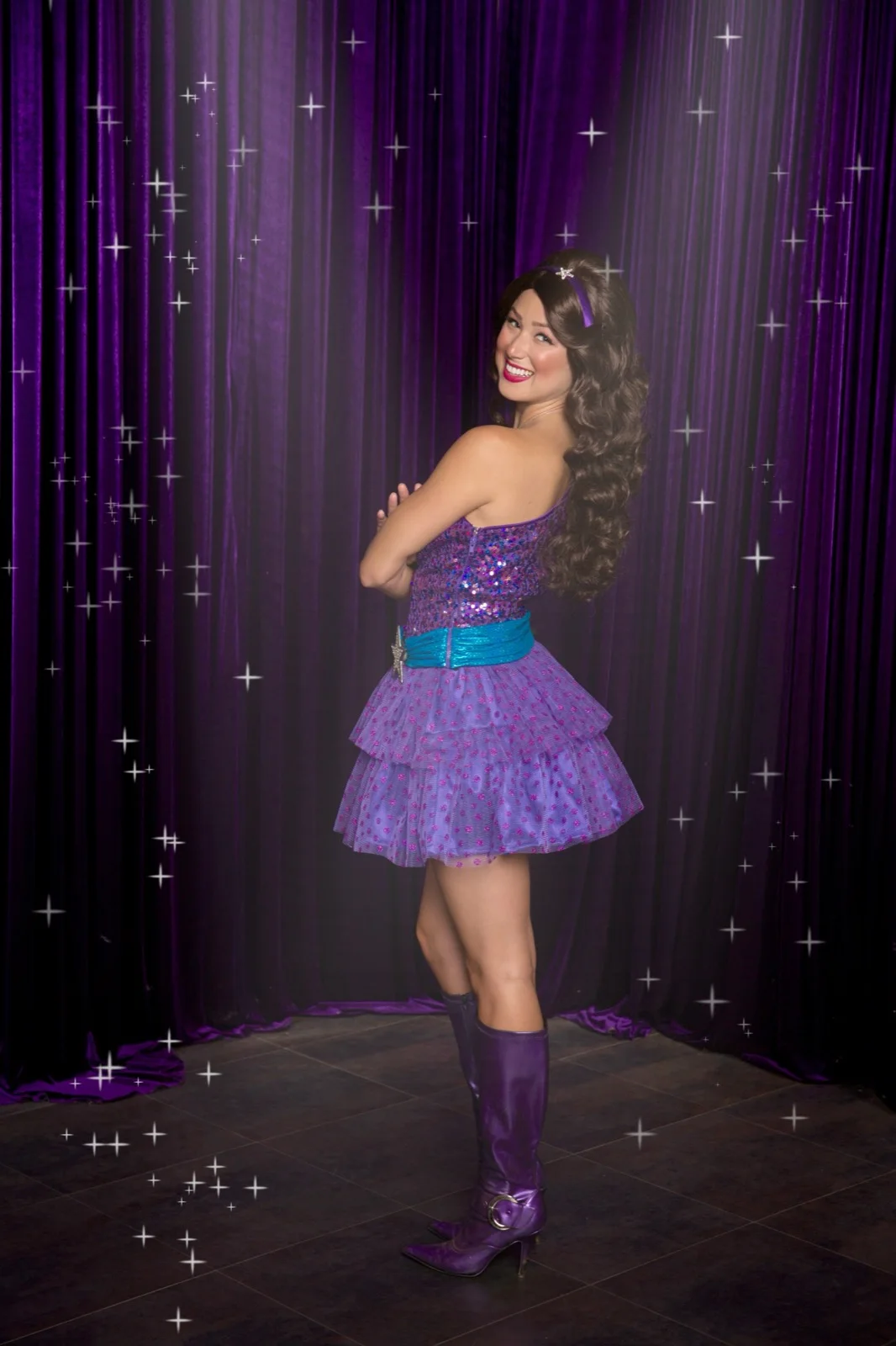 Pop Star Princess party character in Wilmington
