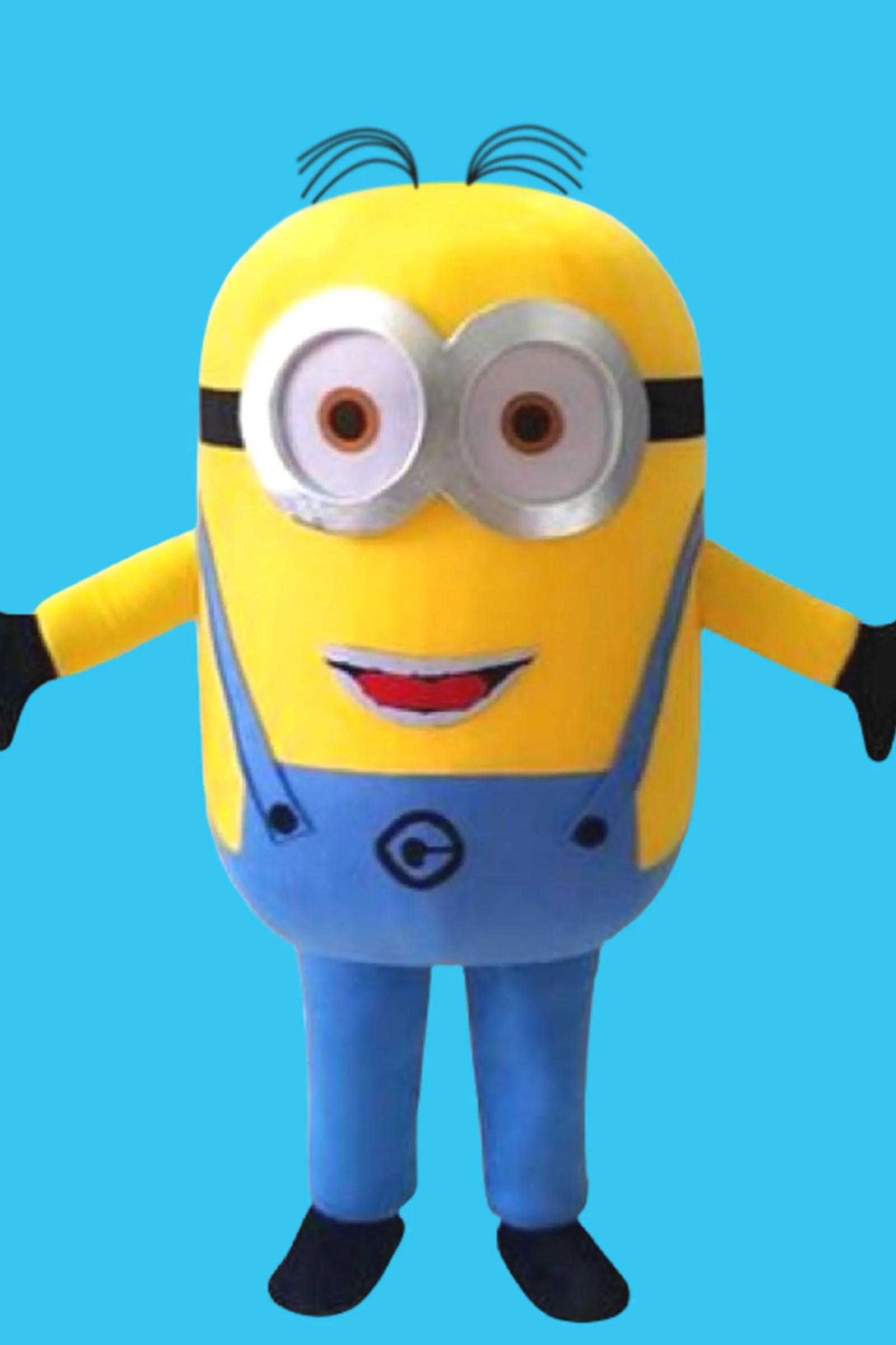 Little Yellow Helper party character in Wilmington