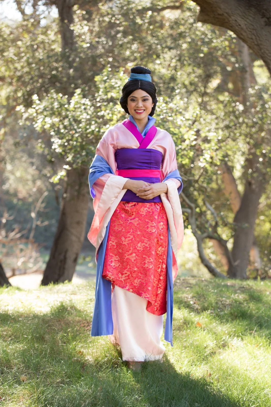 Asian Princess party character in Wilmington