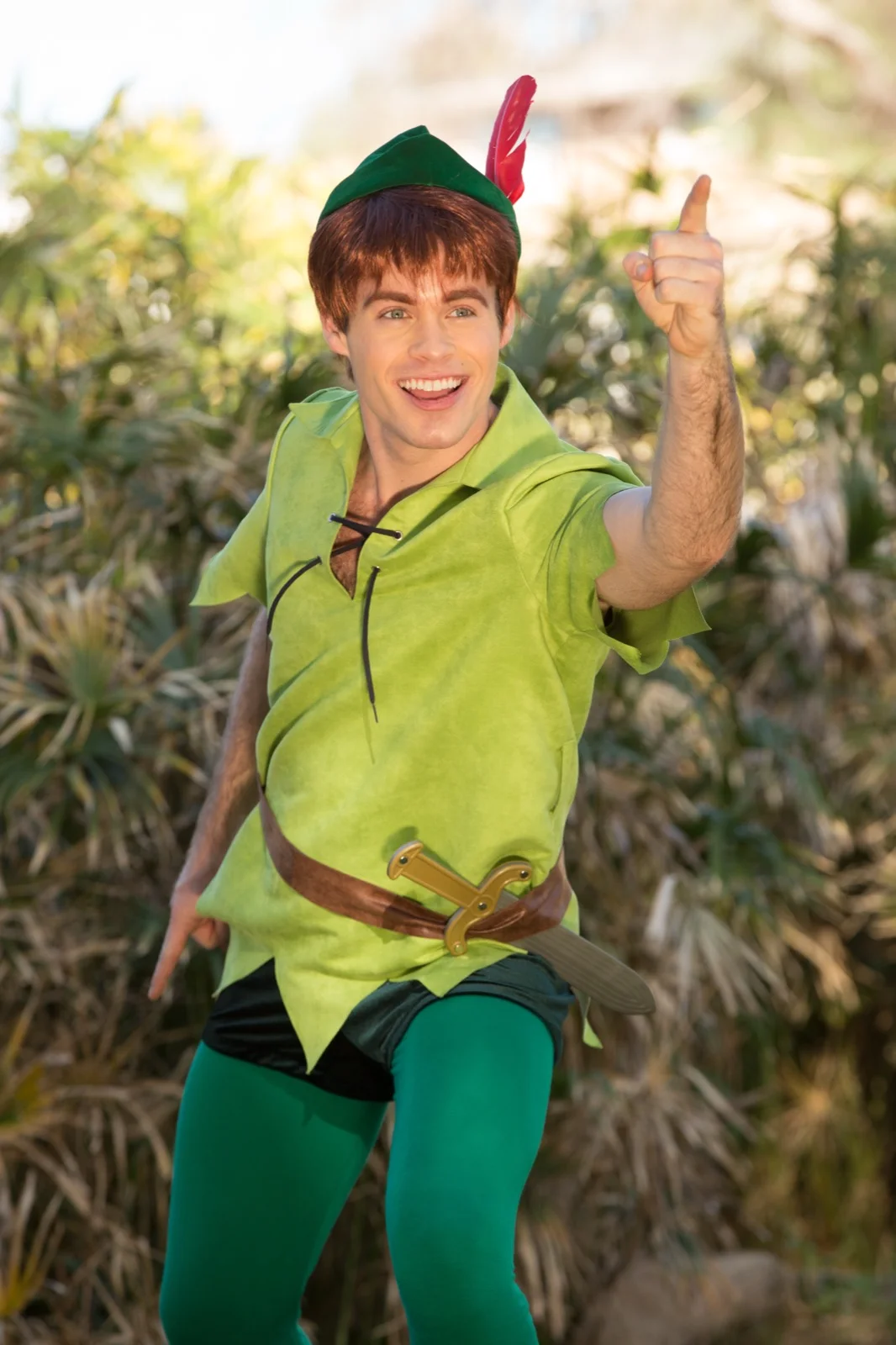 Neverland Boy party character in Wilmington