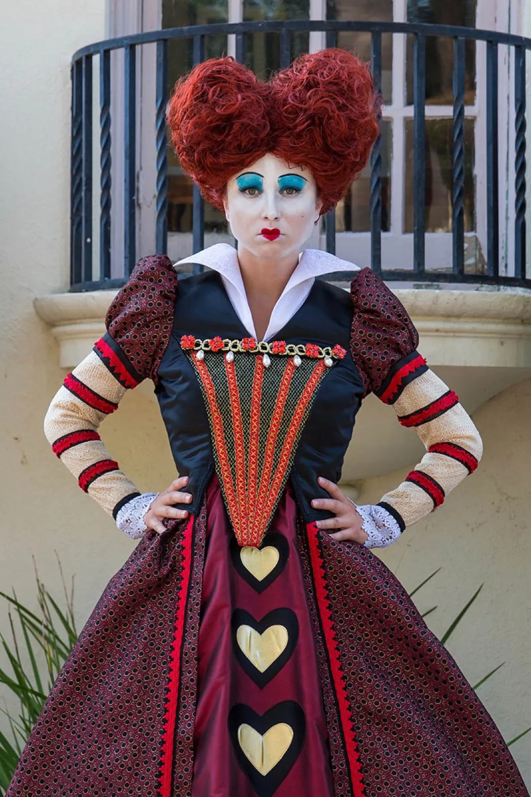 Red Queen – Wonderland party character in Wilmington
