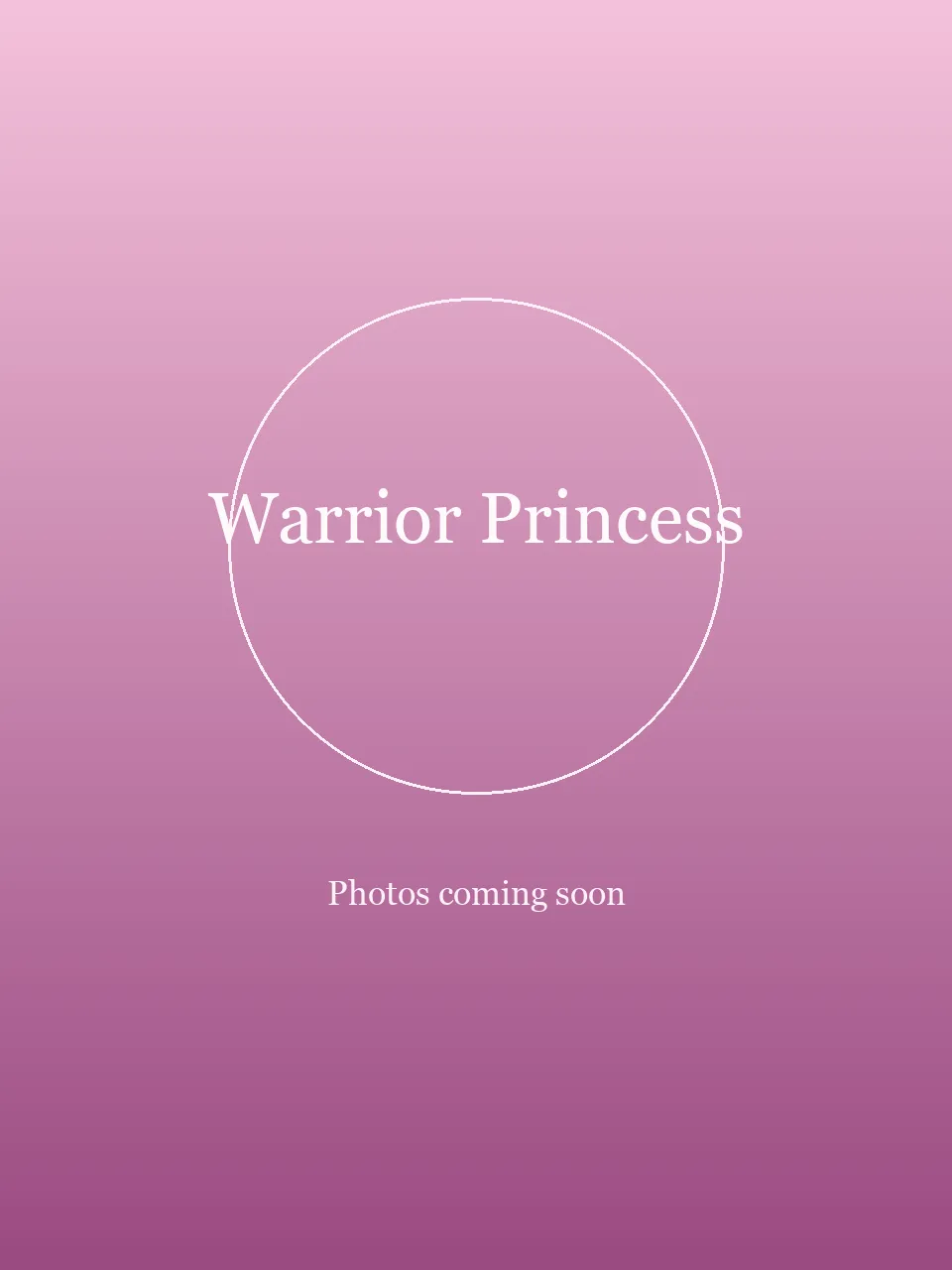Warrior Princess party character in Wilmington