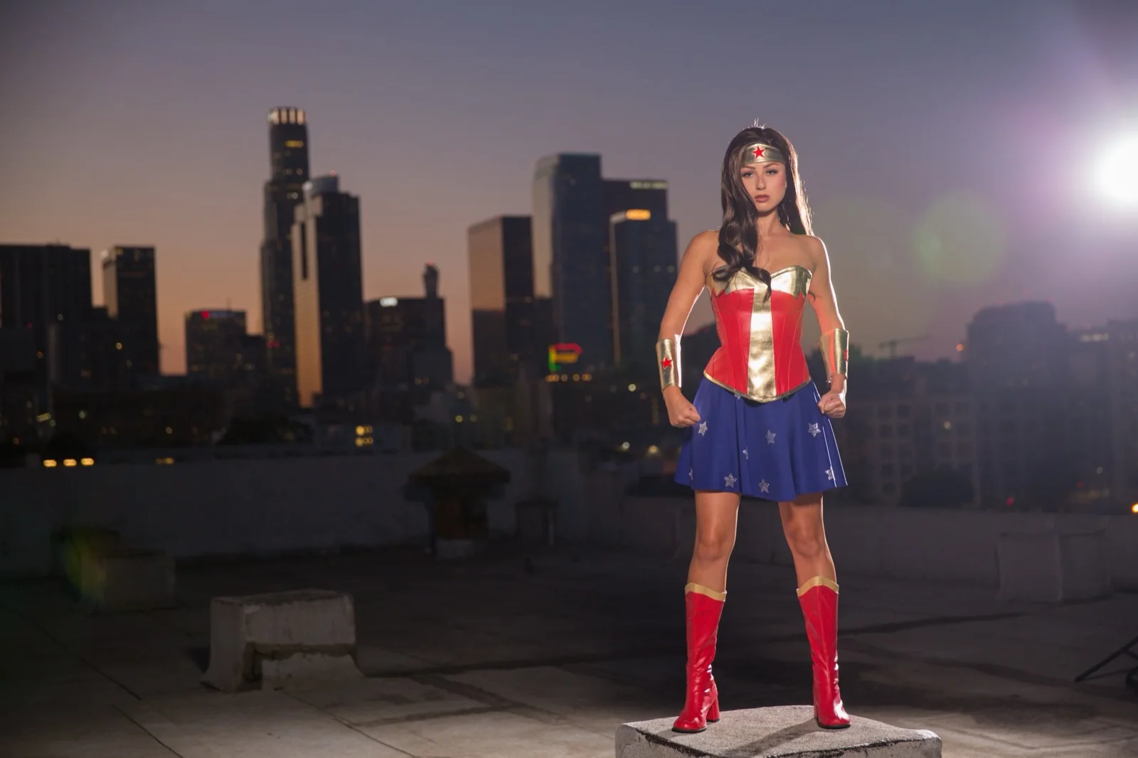 Wonder Hero party character in Wilmington