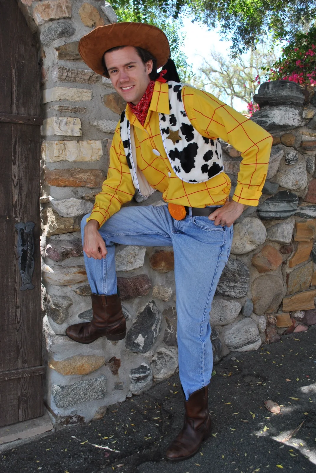 Cow Boy party character in Wilmington