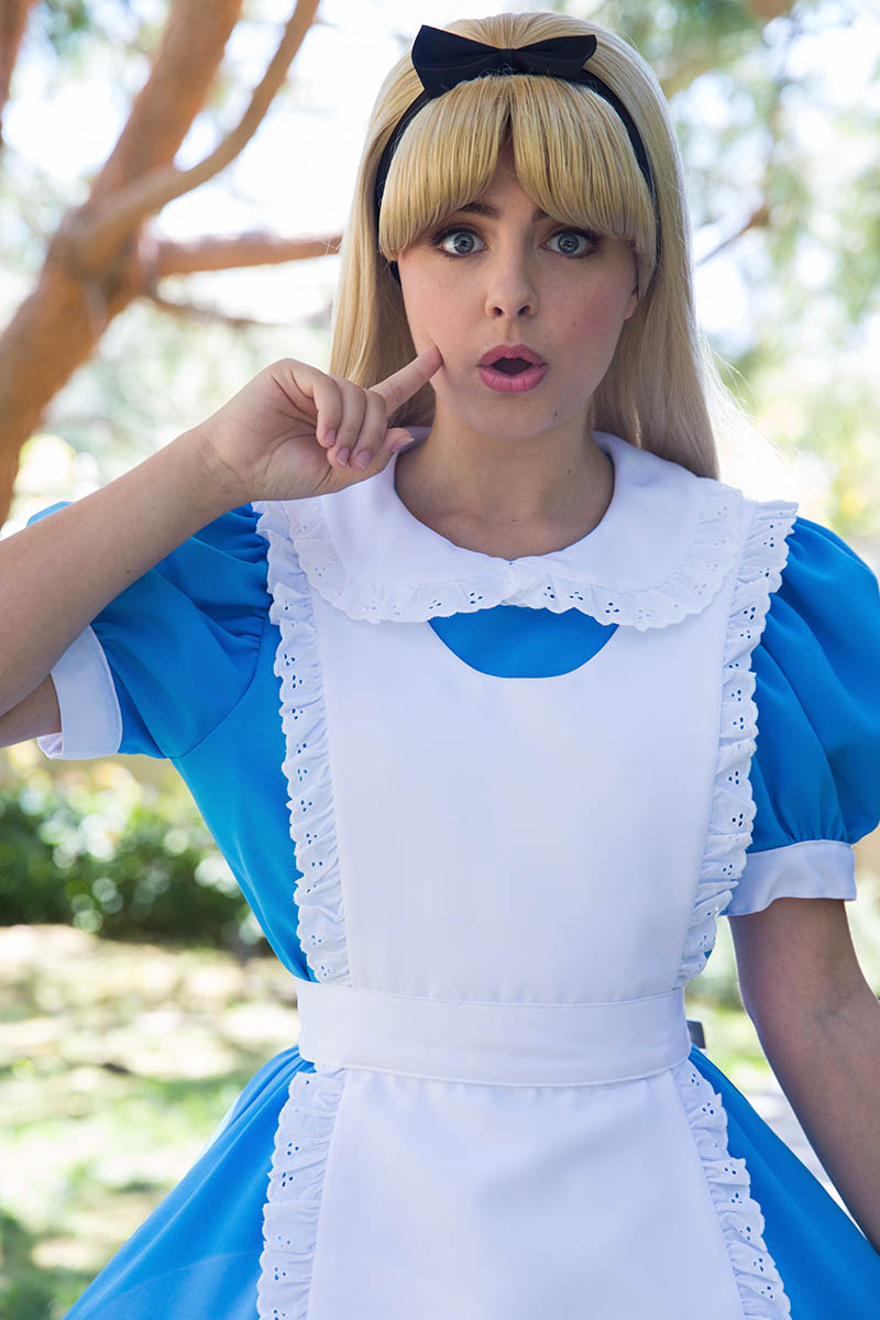Alice party character for kids in wilmington